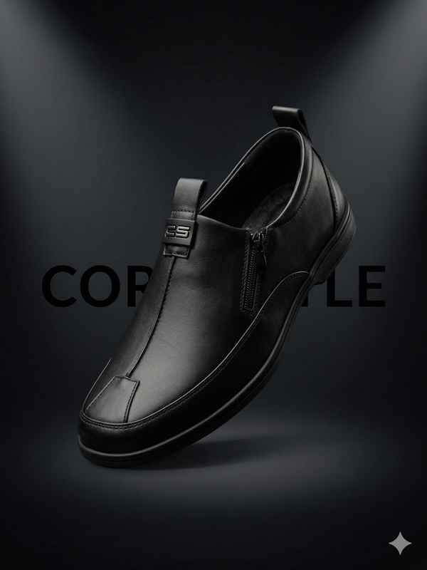 CS Trending  casual Loafer shoes (Black)